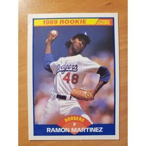 Ramon Martinez 1989 Score #635 - Rookie - Los Angeles Dodgers - MLB